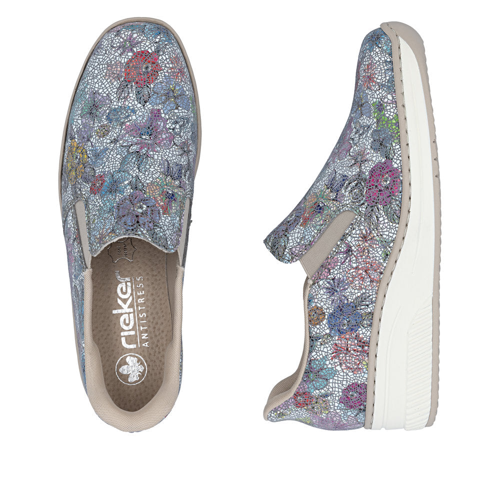 Rieker 48761-91 Doris Blue Shoes