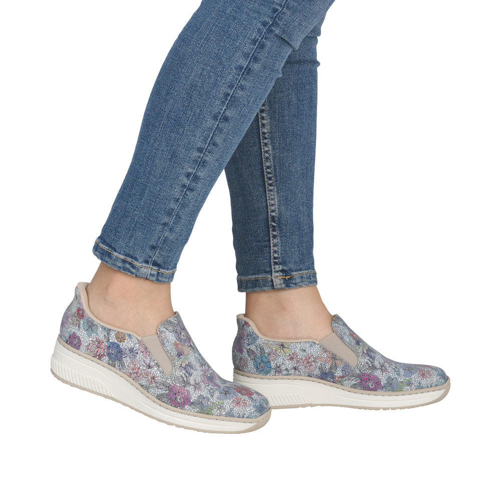 Rieker 48761-91 Doris Blue Shoes