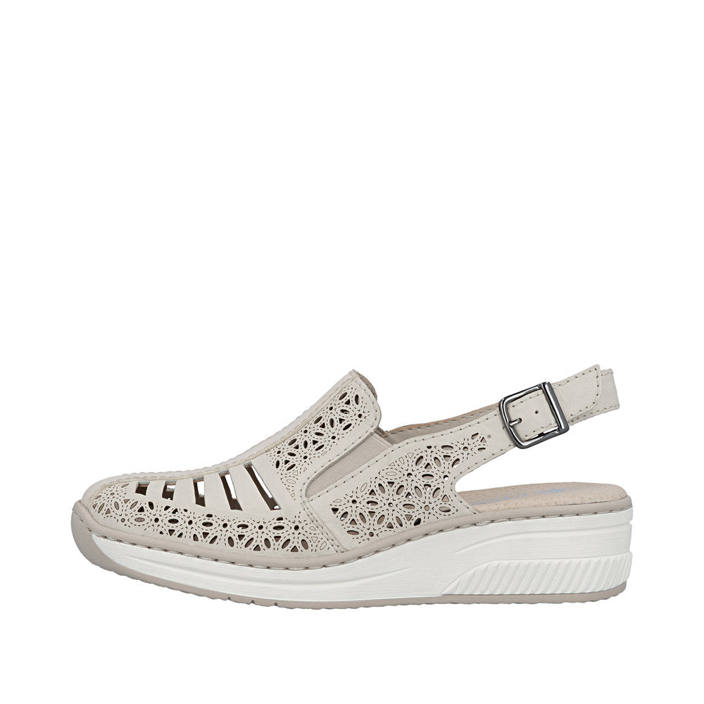 Rieker 48763-60 Doris Cream Shoes