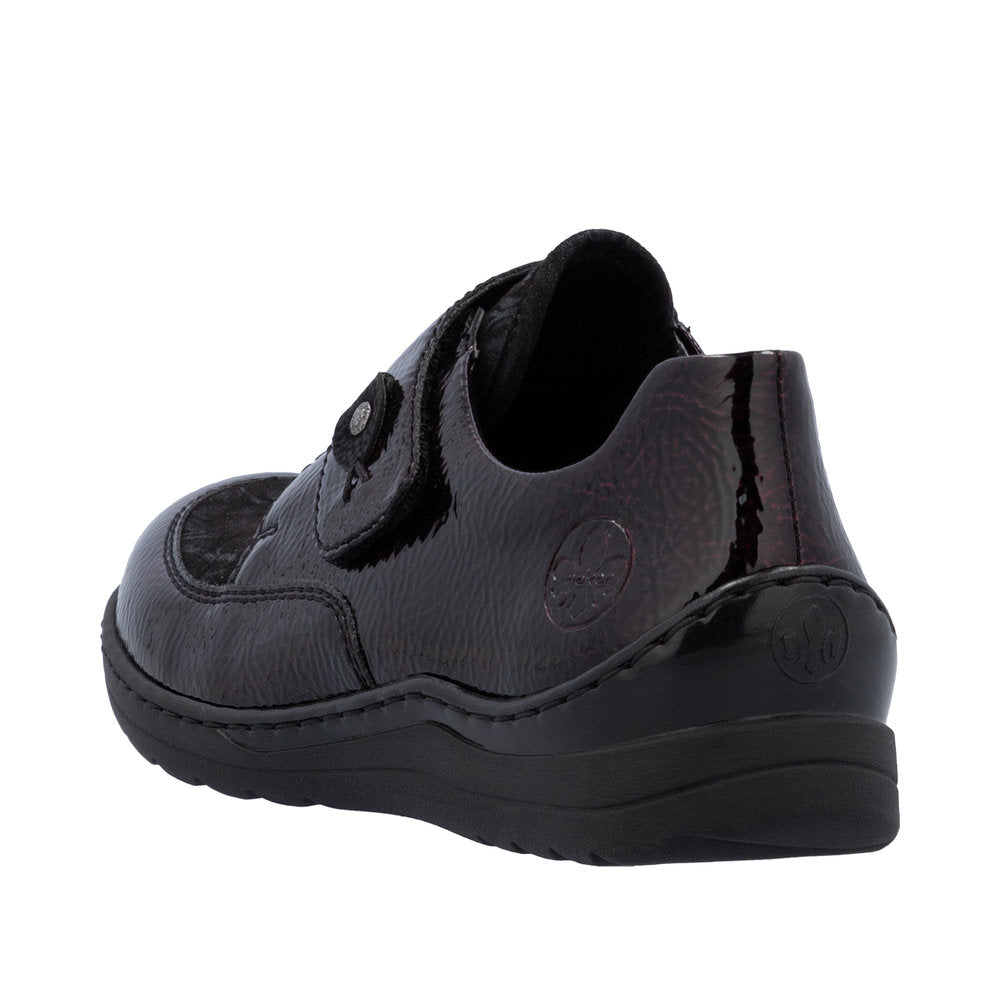 Rieker 48951-35 Christa Black Shoes