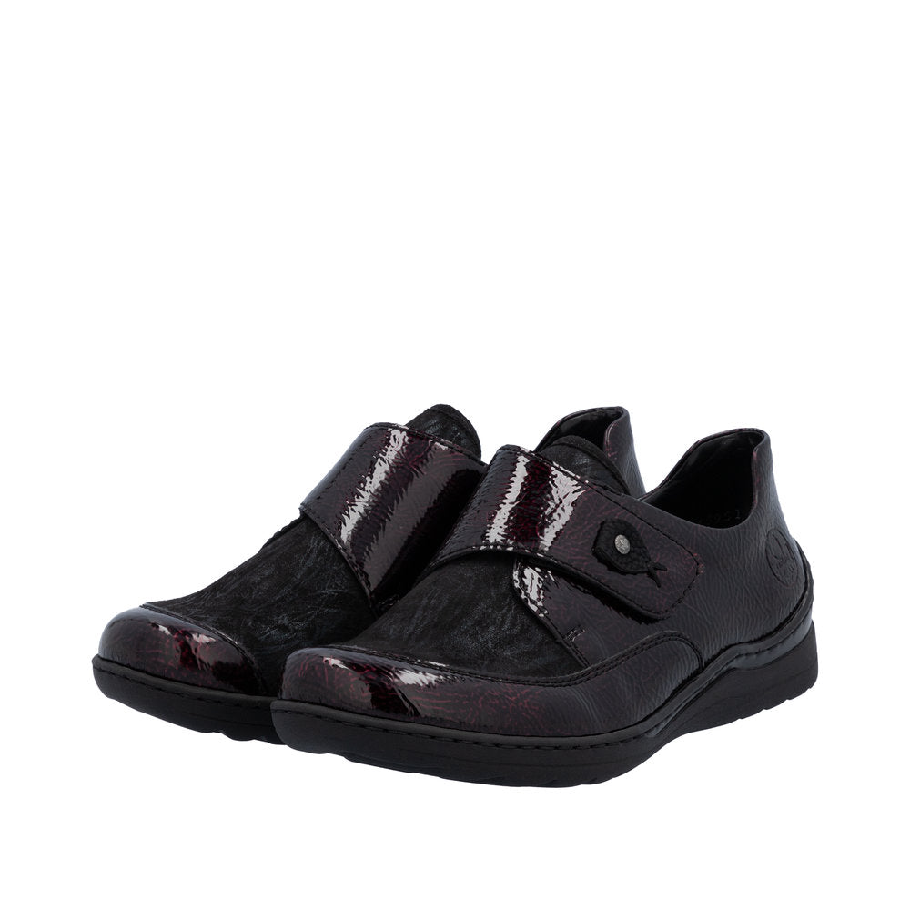 Rieker 48951-35 Christa Black Shoes