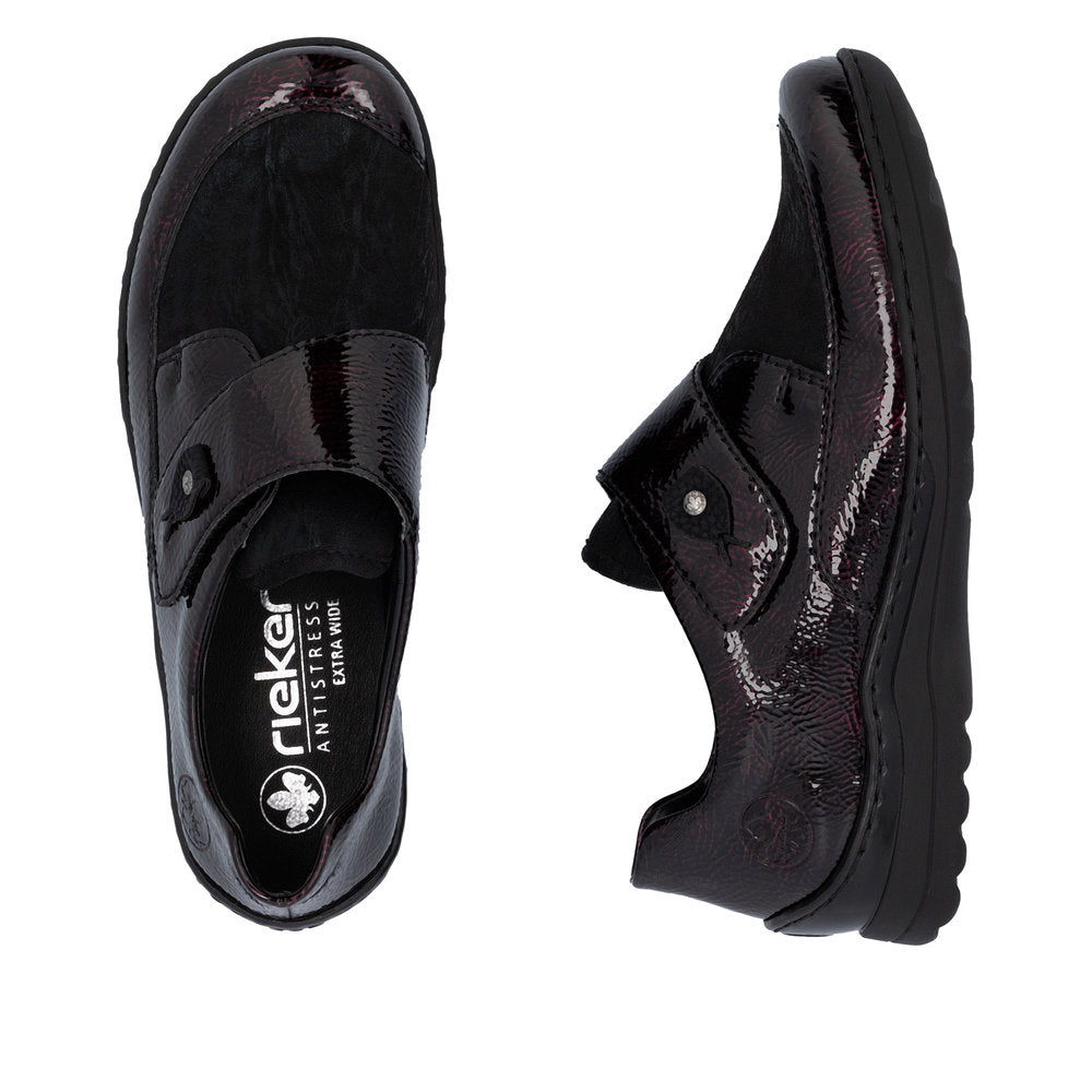 Rieker 48951-35 Christa Black Shoes