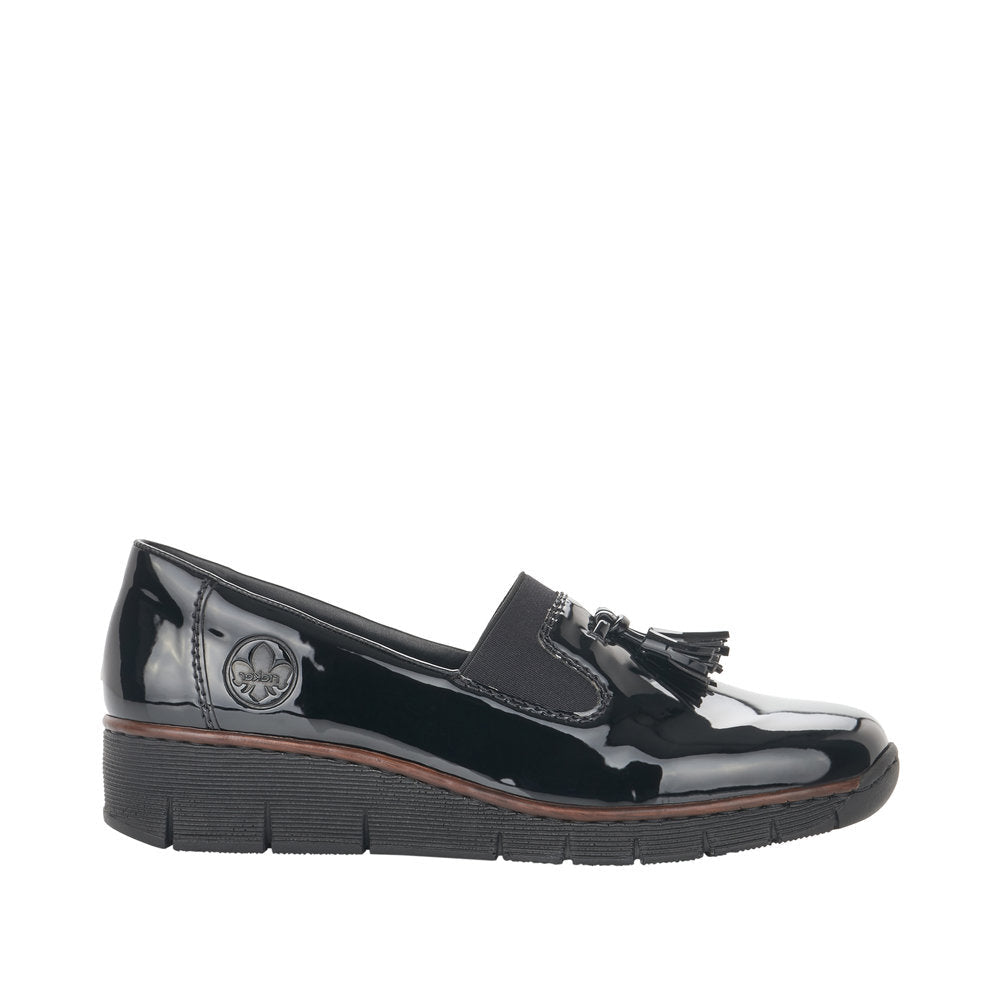 Rieker 53751-00 Black Shoes