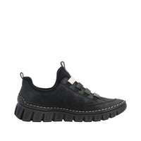 Rieker 57550-00 Angela Black Shoes