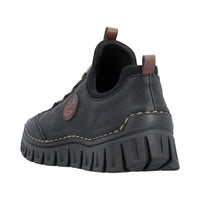 Rieker 57550-00 Angela Black Shoes