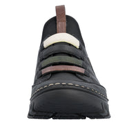 Rieker 57550-00 Angela Black Shoes