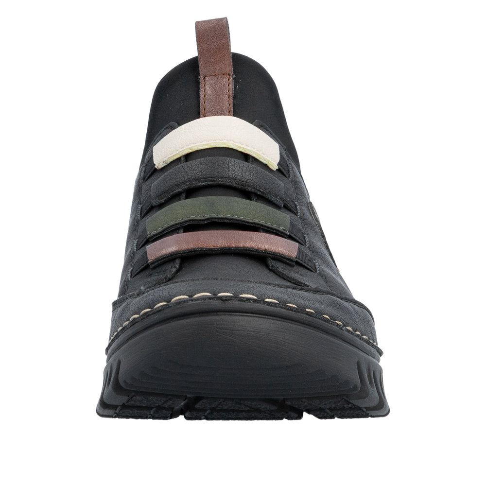 Rieker 57550-00 Angela Black Shoes