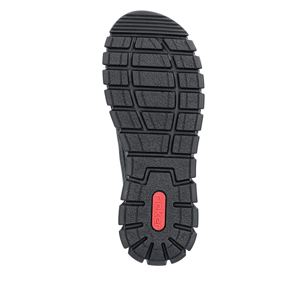 Rieker 57550-00 Angela Black Shoes