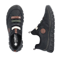 Rieker 57550-00 Angela Black Shoes