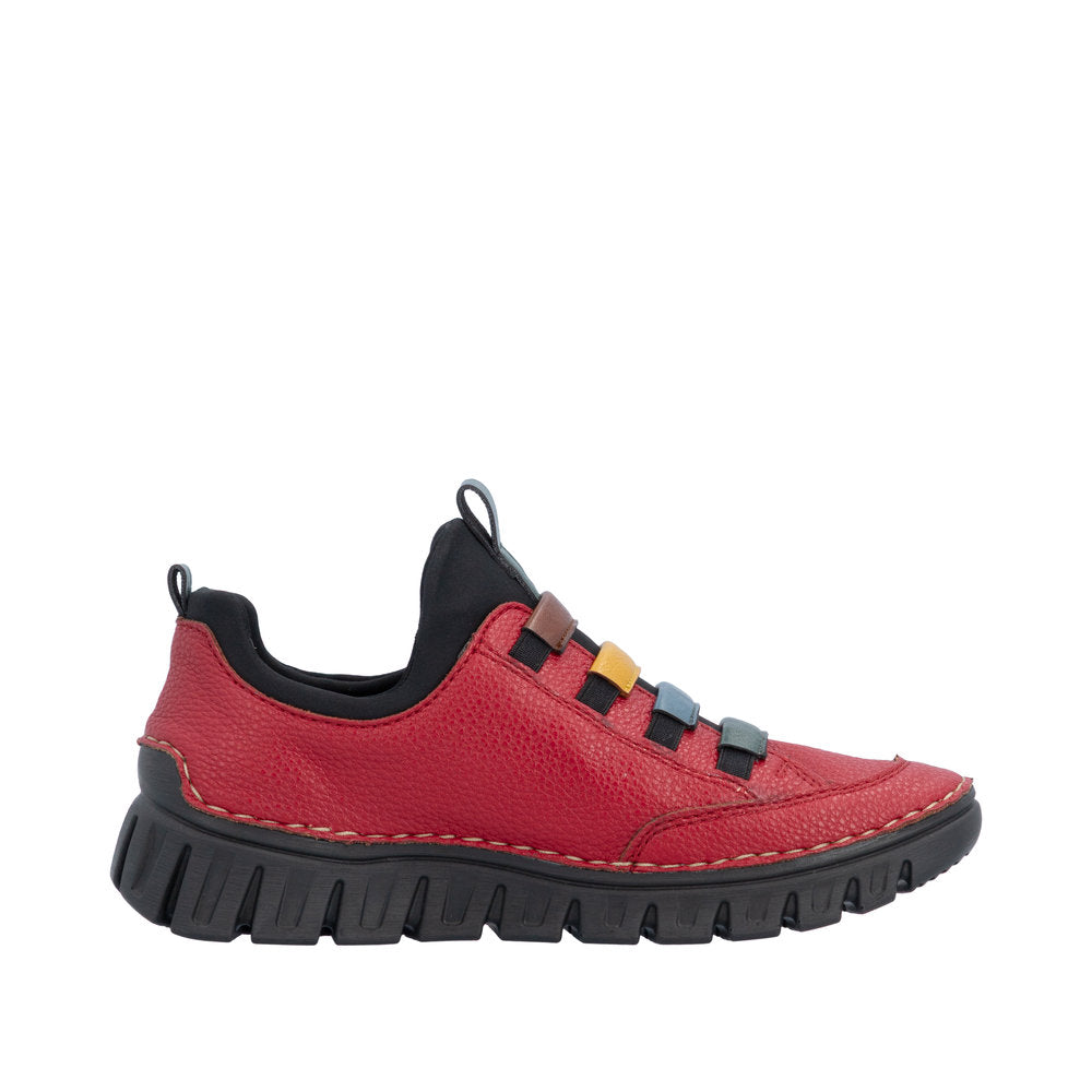 Rieker 57550-33 Angela Red Shoes