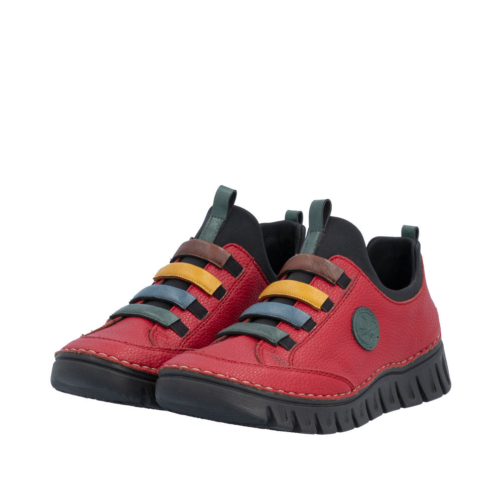 Rieker 57550-33 Angela Red Shoes