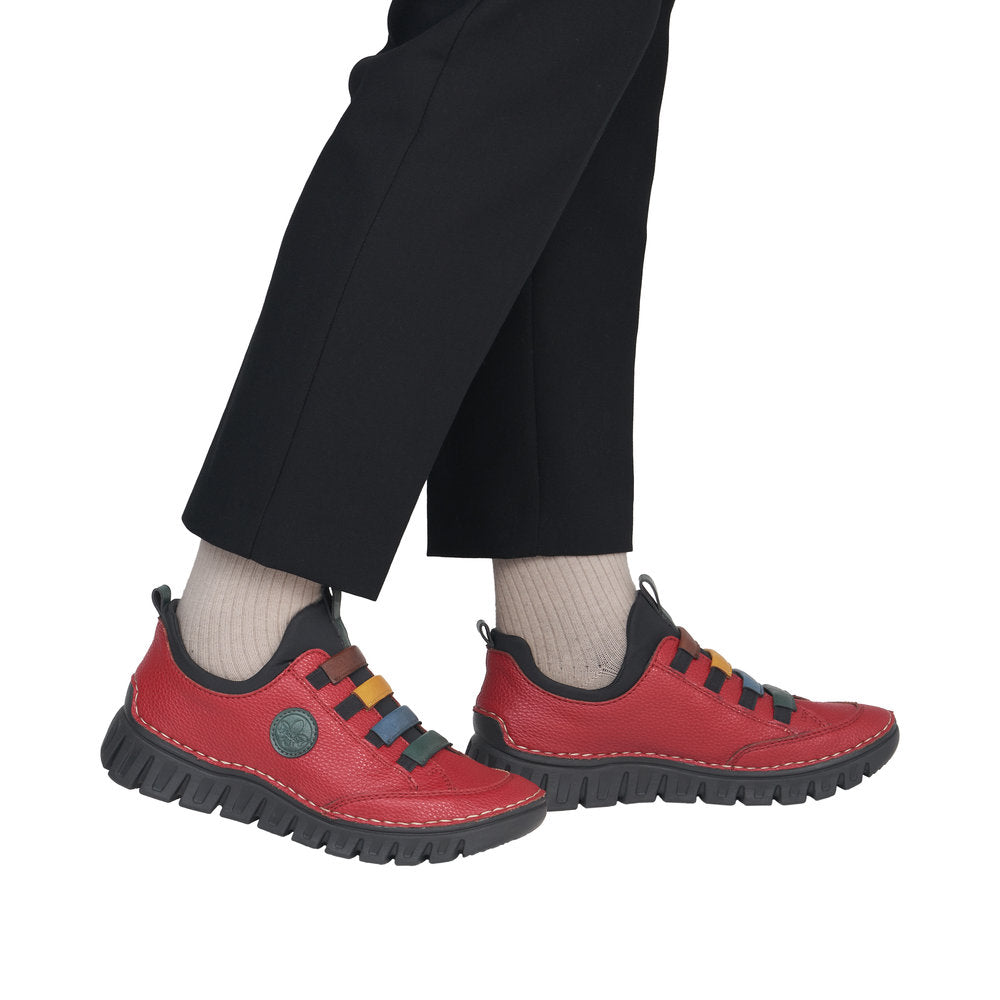 Rieker 57550-33 Angela Red Shoes
