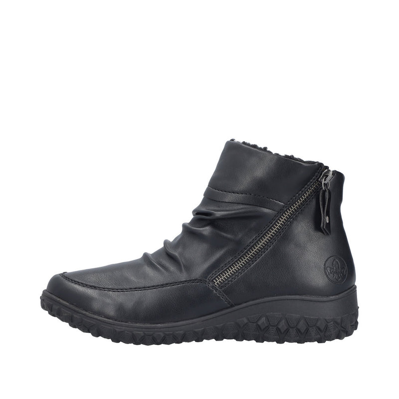 Rieker 59585-01 Schwarz/Schwarz Boots