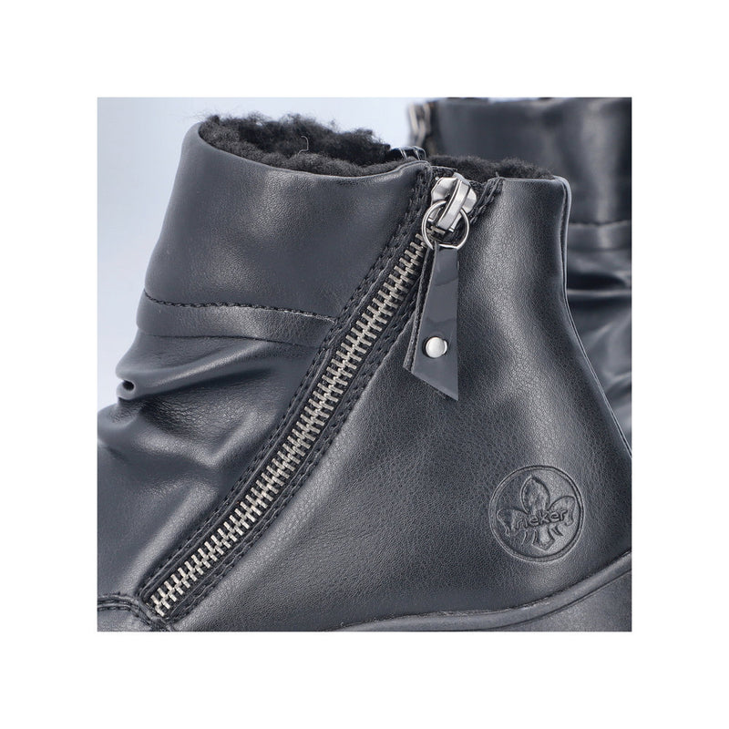 Rieker 59585-01 Schwarz/Schwarz Boots