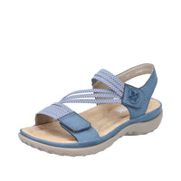 Rieker 64870-14 Franja Blue Sandals