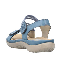 Rieker 64870-14 Franja Blue Sandals