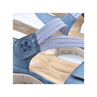 Rieker 64870-14 Franja Blue Sandals