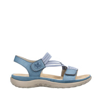 Rieker 64870-14 Franja Blue Sandals