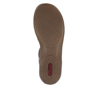 Rieker 65918-64 Regina Brown Combi Sandals