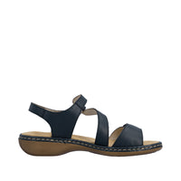 Rieker 659C7-16 Regina Navy Sandals