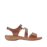 Rieker 659C7-24 Regina Brown Sandals