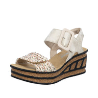 Rieker 68172-60 Rose Beige Sandals