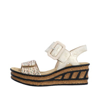 Rieker 68172-60 Rose Beige Sandals