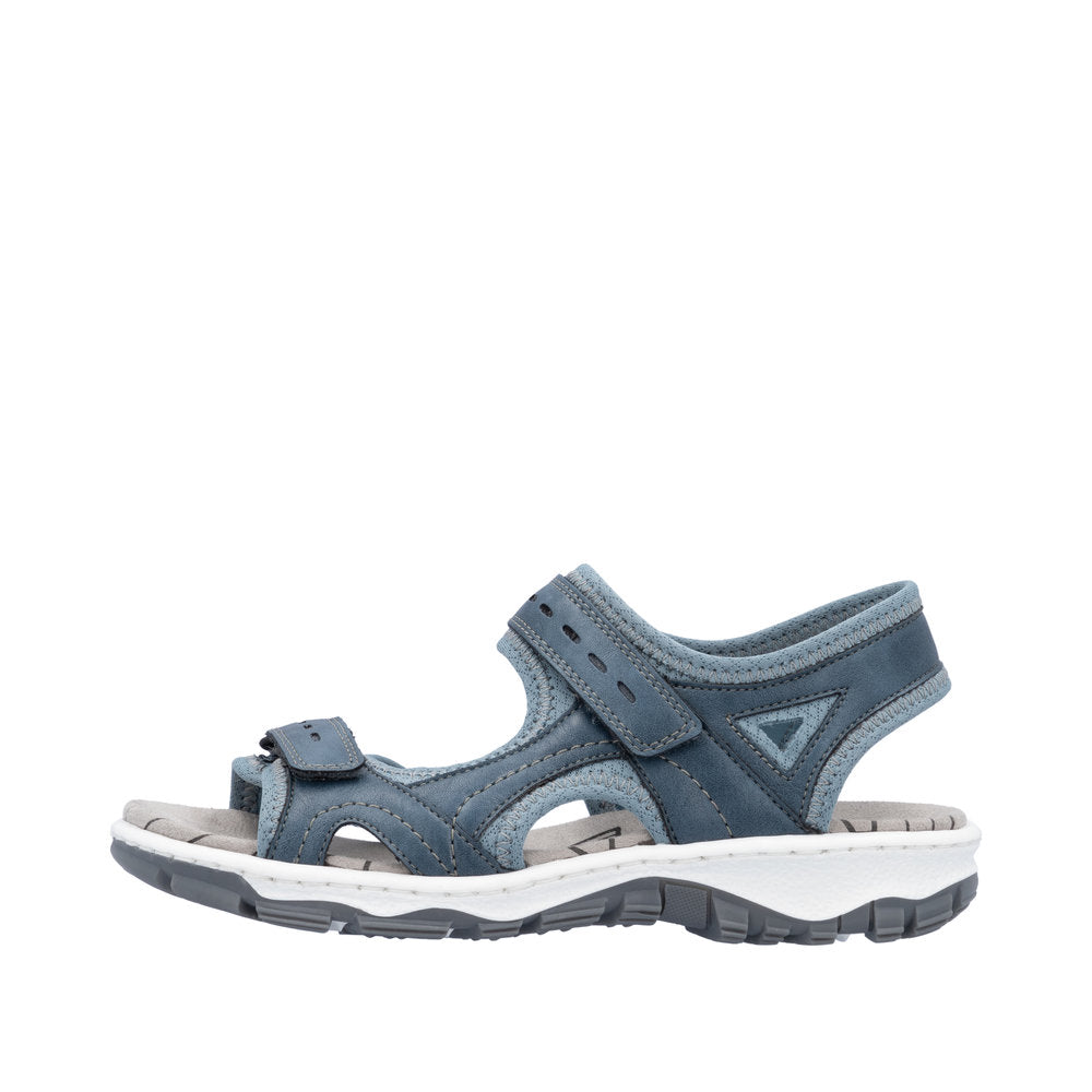 Rieker 68866-12 Clara Blue Sandals