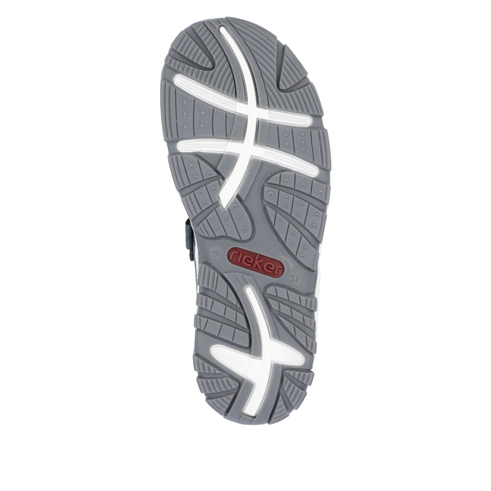 Rieker 68866-12 Clara Blue Sandals