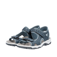 Rieker 68866-12 Clara Blue Sandals