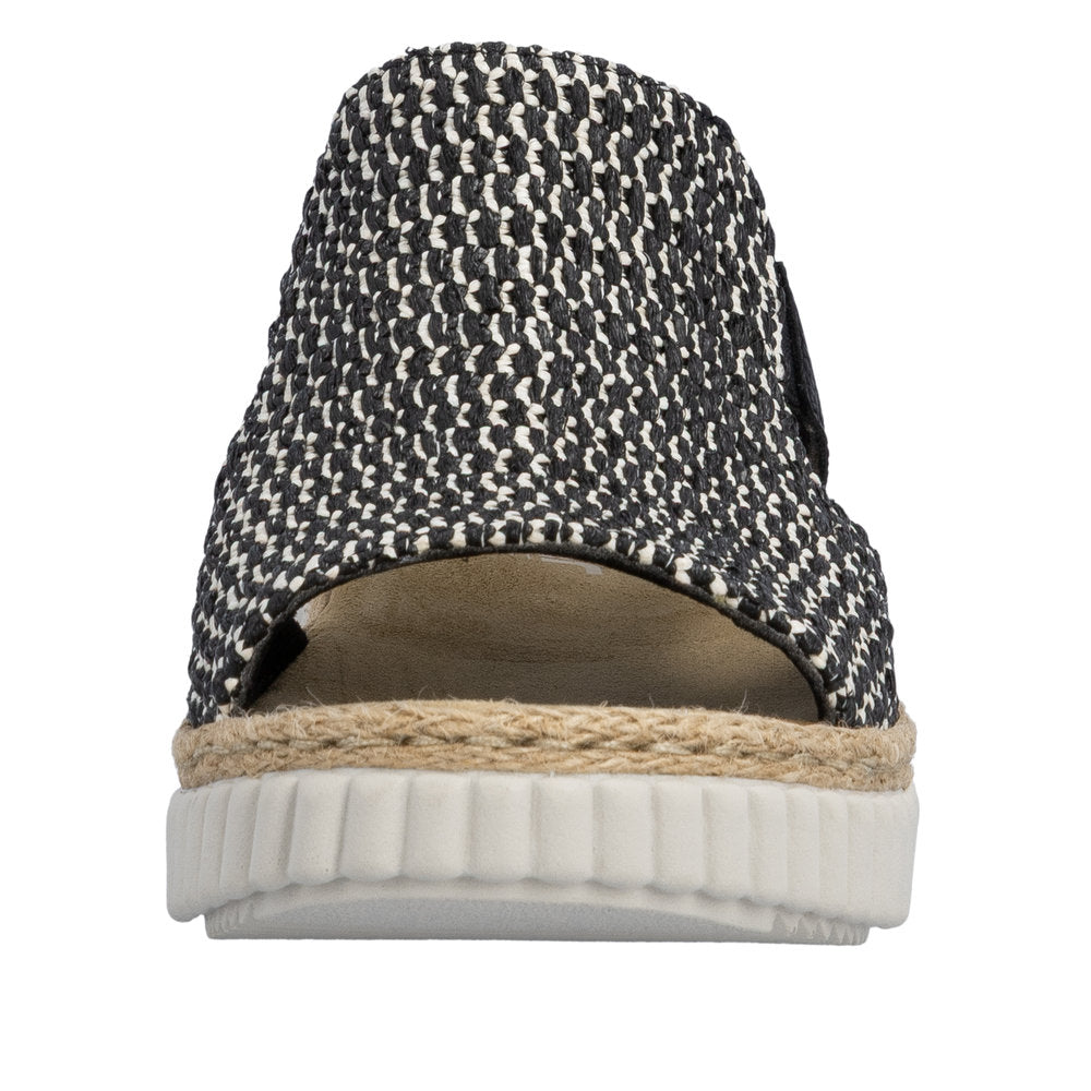 Rieker 69276-00 Rachel Black Sandals