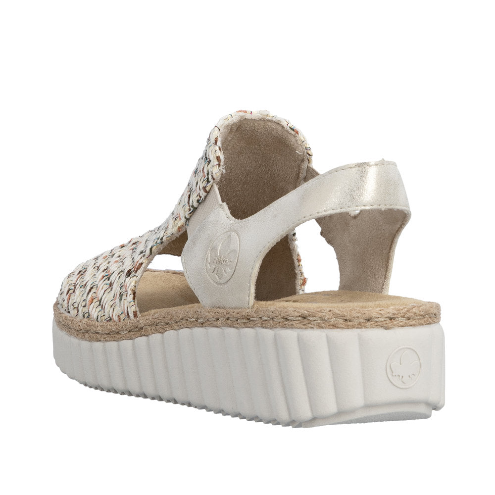 Rieker 69276-60 Rachel Beige Sandals