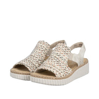 Rieker 69276-60 Rachel Beige Sandals
