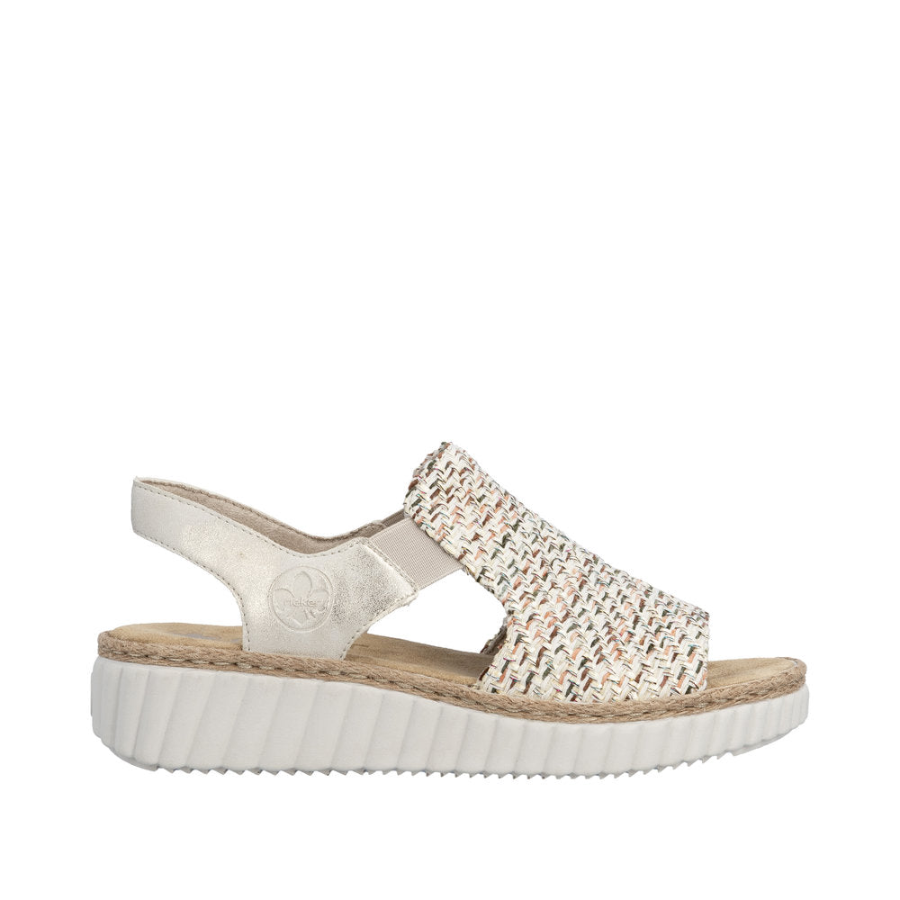 Rieker 69276-60 Rachel Beige Sandals