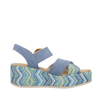 Rieker 69469-14 Rose Blue Sandals
