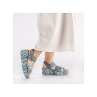 Rieker 69469-14 Rose Blue Sandals