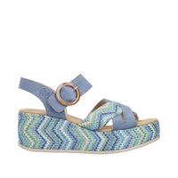 Rieker 69469-14 Rose Blue Sandals