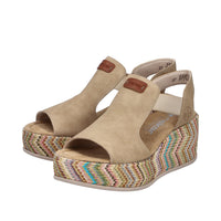 Rieker 69472-60 Rose Beige Sandals