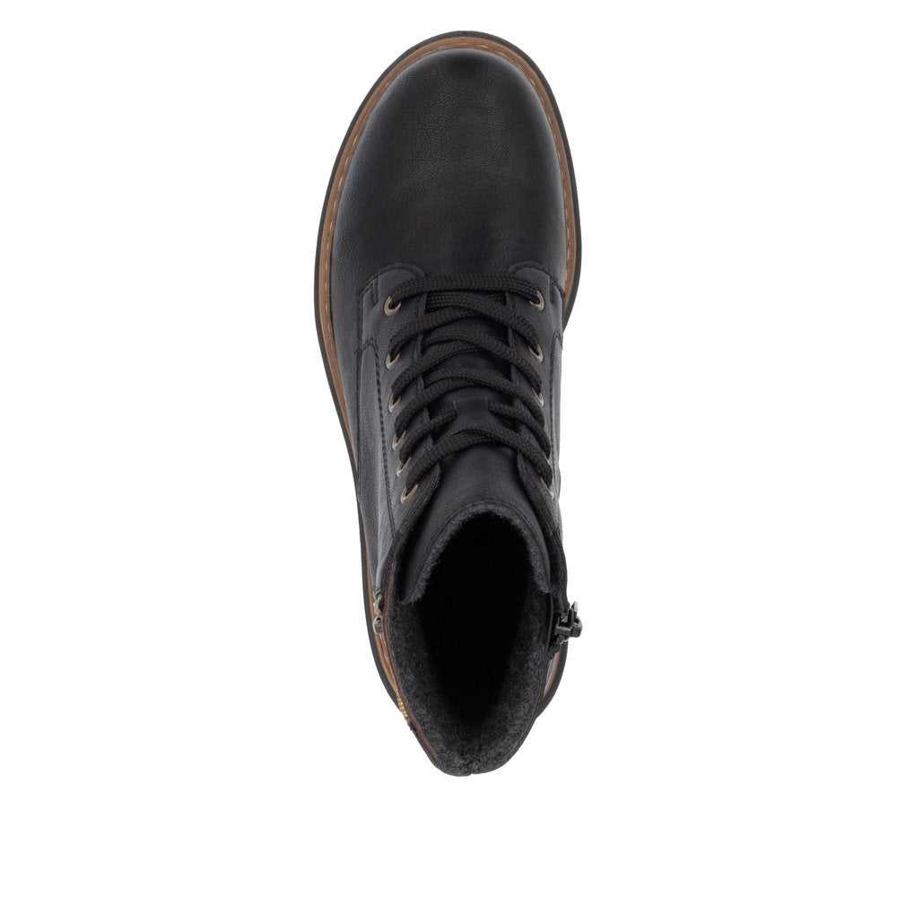 Rieker 72617-00 Pearl Black Boots