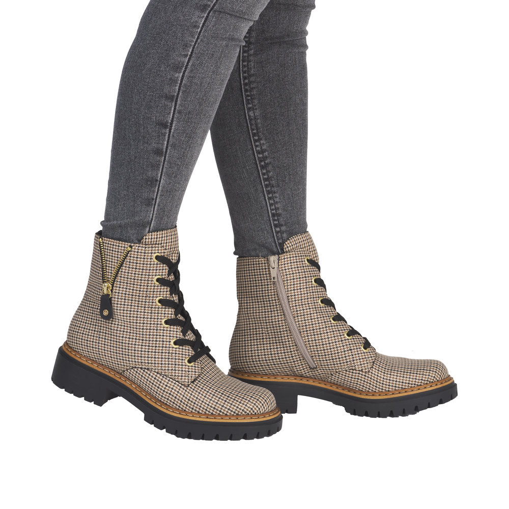 Rieker 72617-60 Pearl Beige Boots
