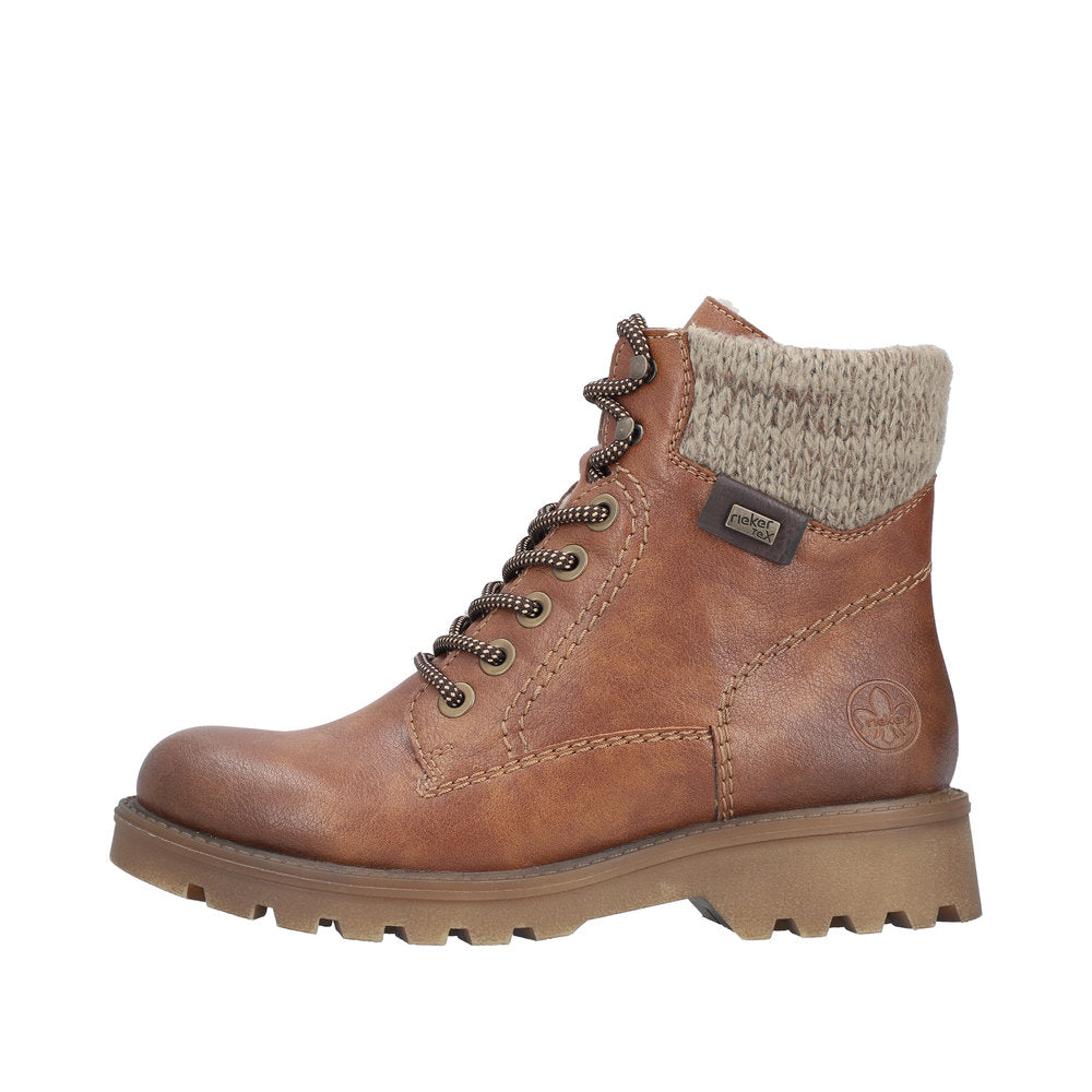 Rieker 73220-24 Zimt/Havanna/Stein Boots