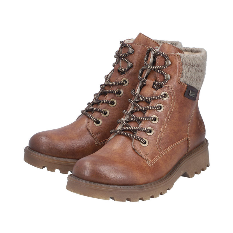 Rieker 73220-24 Zimt/Havanna/Stein Boots