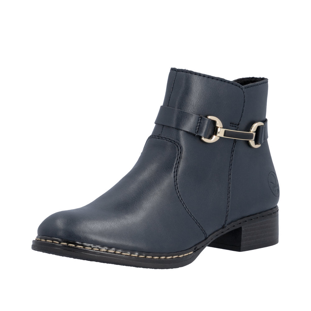 Rieker 73487-14 Conny Navy Boots