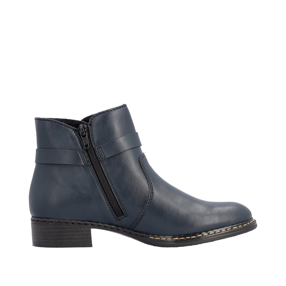 Rieker 73487-14 Conny Navy Boots