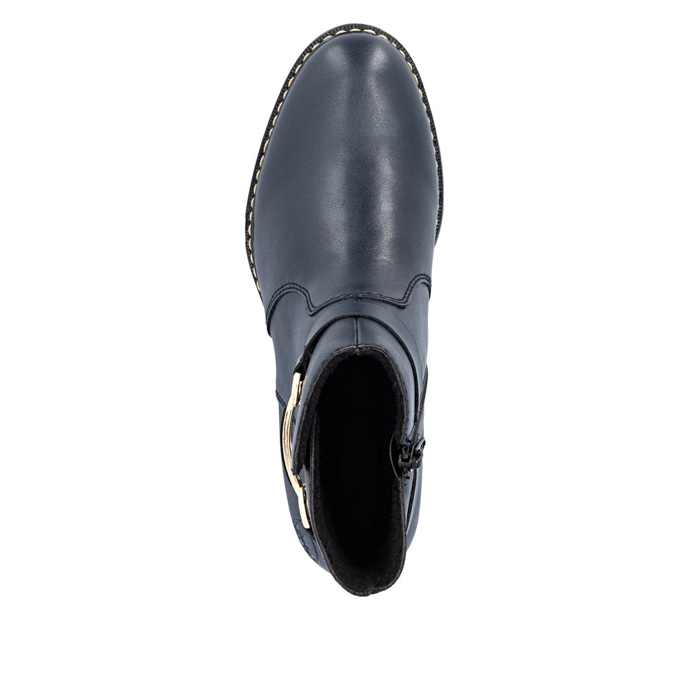 Rieker 73487-14 Conny Navy Boots
