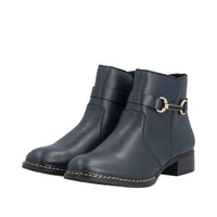Rieker 73487-14 Conny Navy Boots