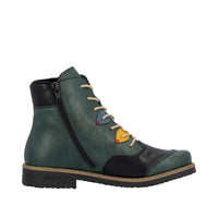 Rieker 73510-90 Peacock/Schwarz Boots