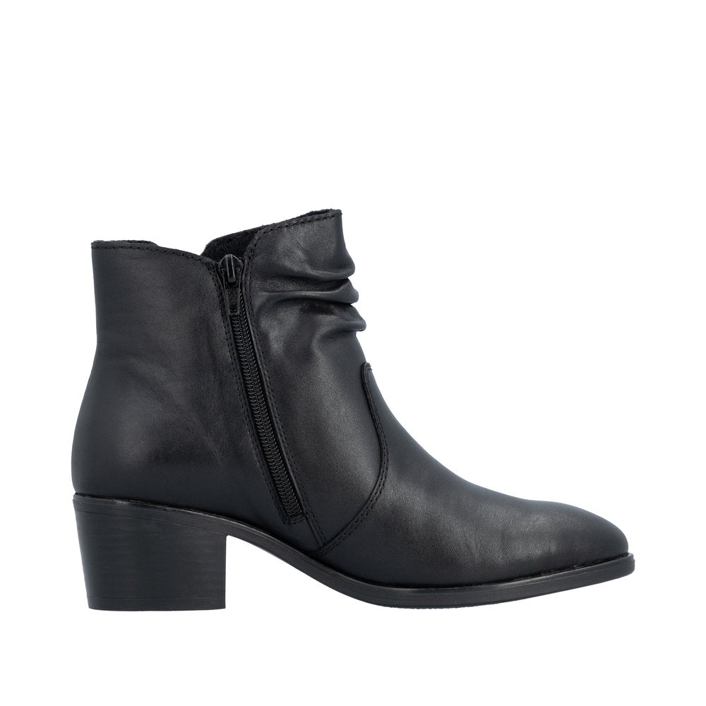 Rieker 73953-00 Fiona Black Boots