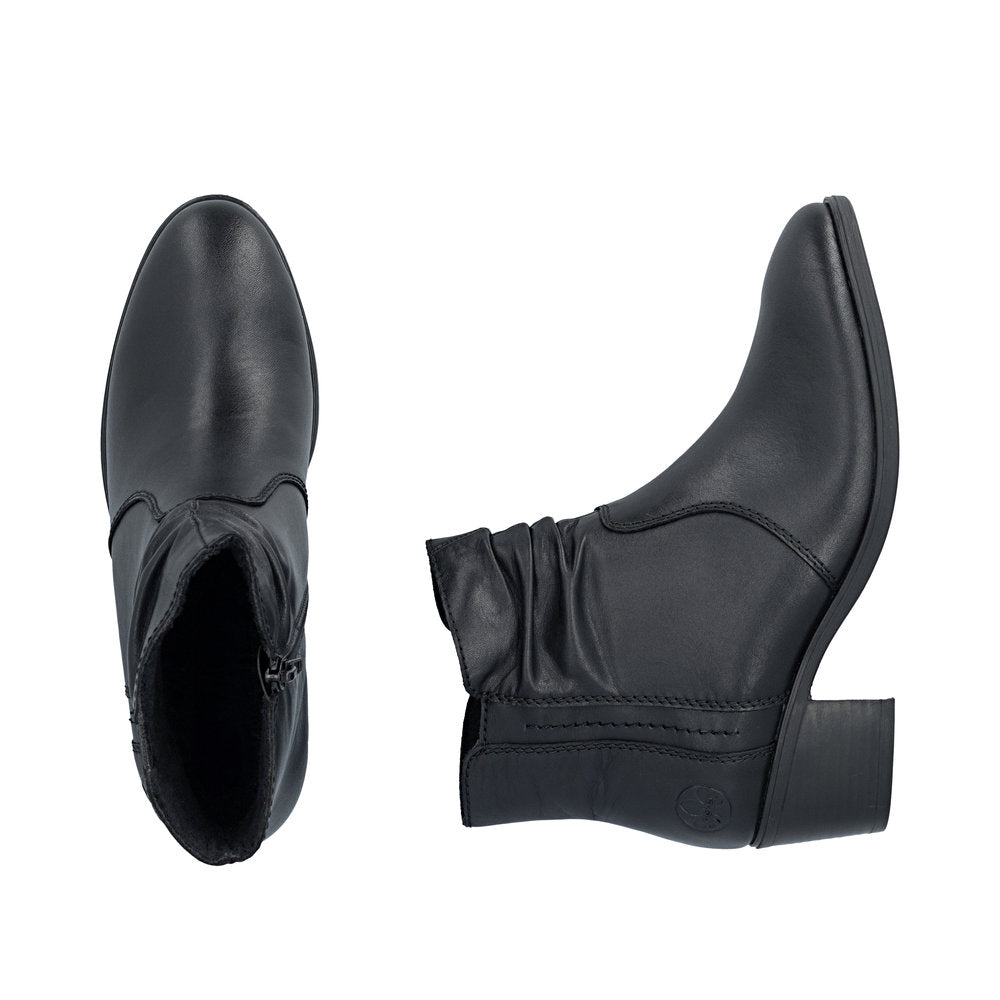 Rieker 73953-00 Fiona Black Boots