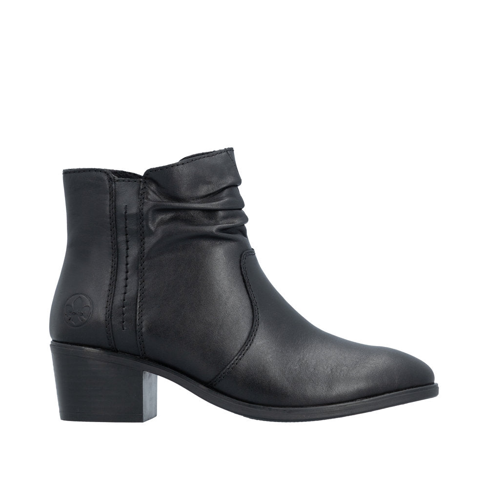 Rieker 73953-00 Fiona Black Boots
